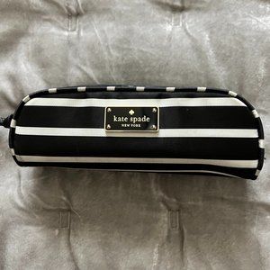 Kate Spade Mini Striped Makeup Case